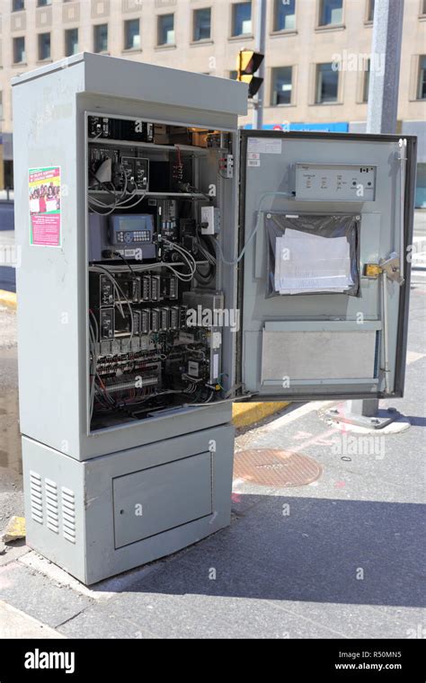 electricity box street|street utility boxes.